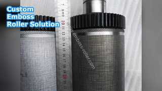 Custom Emboss Roller High Productivity OEM