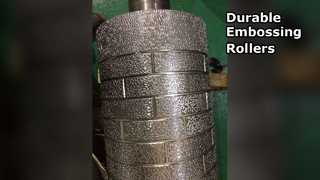 Embossing Roller For Walls Plastic Leather Durable