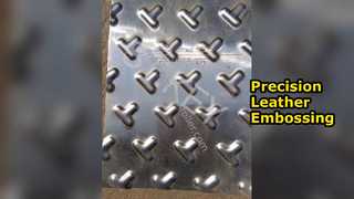 Precision Steel Embossing Roller For Leather