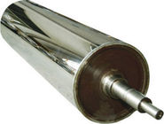 Wear Resistance Chrome Long Mirror Roller For Leatheriod , Paper , Glass , Textiles