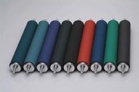 Colorful Food Grade Industrial Rubber Coated Rollers For Laminating Machine