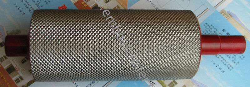 Alloy Steel Anilox Roller Square Mesh Type For Waterproof Coil Surface Embossing
