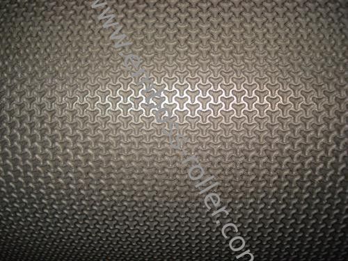 Rust &amp; Temperature Resistance Leather Embossing Roller For Car Seat Cushion And Mat