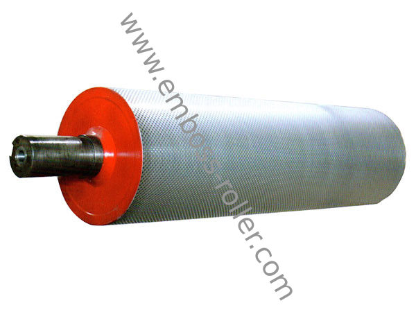 Plastic Leather Embossing Roller For Sizing And Coloring / Anilox Roller