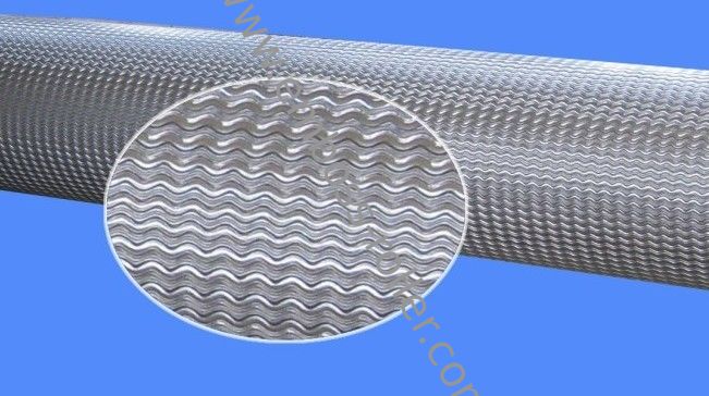 Polishing Knurled Rollers For Automotive Decoration Material , Leather Embossing Roll