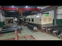 Car Mat / Cushion Leather Embossing Roller , Industrial Steel Rollers