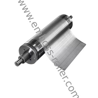 Customized Seemless Steel Embossing Roller For Wallcovering