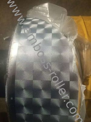 Laser Engraved Embossing Roller for Pressed Cloth and Leather