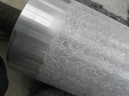 Grain Pattern Roller Embossing For Gravure Printing , Embossing Cylinder