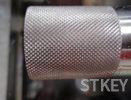 Grain Pattern Metal Embossing Roller For Engrave Pattern , Stainless Steel Roller