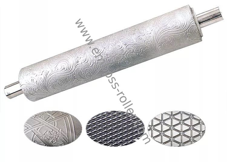 Customized Emboss Cylinder Steel Embossing Roller For Leather Machine
