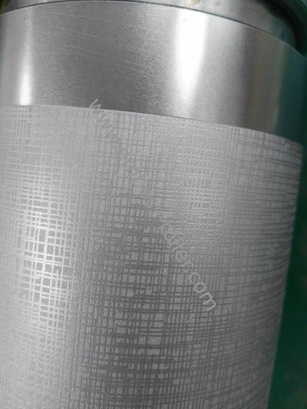 Laser Engraving Steel Embossing Machine Roller  High Wear Resistance
