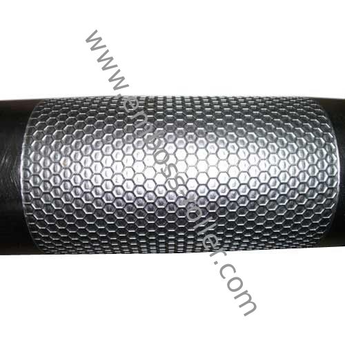 42CrMoA Steel Alloy Embossing Roller With Chrome Plating Thickness 0.03 - 0.12mm