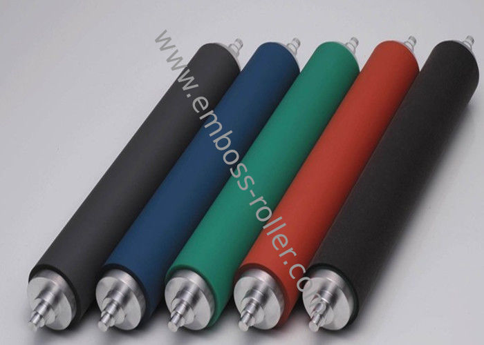High Performance Laminating Industrial Rubber Rollers For Plastic , Dyeing , Cement