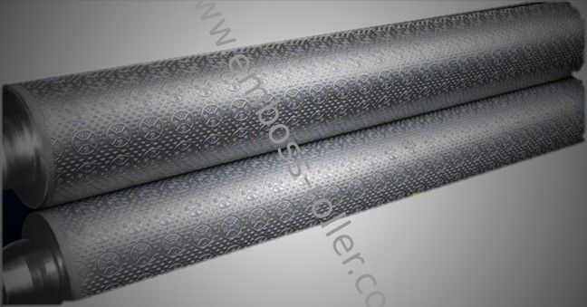 Customized Pattern Knurled Rollers With High Durability For Wallpaper , Tiles , Glass