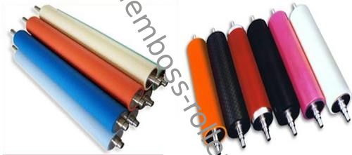 Oil Resistance Standard Industrial Rubber Rollers / Printing Press Roller